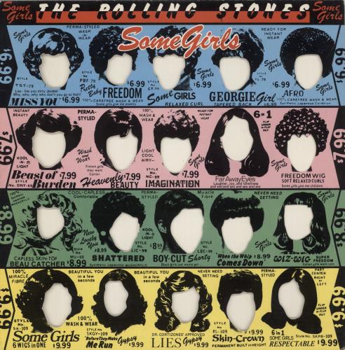 The Rolling Stones Some Girls - 2nd - BPGY vinyl LP album (LP record) US ROLLPSO864963