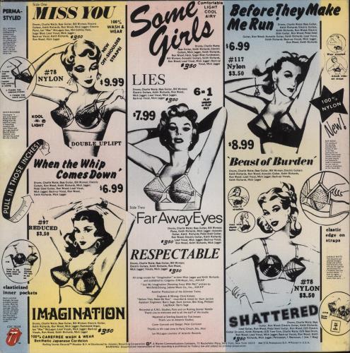 The Rolling Stones Some Girls - 2nd - BPGY vinyl LP album (LP record) US ROLLPSO864963