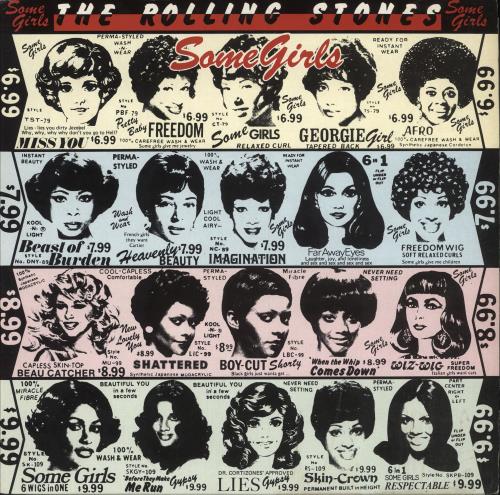 The Rolling Stones Some Girls - EX vinyl LP album (LP record) UK ROLLPSO746181