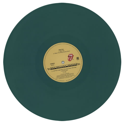The Rolling Stones Some Girls - Green vinyl vinyl LP album (LP record) UK ROLLPSO572018