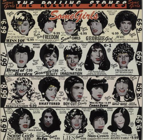 The Rolling Stones Some Girls - Light YBPG - Uncensored - VG vinyl LP album (LP record) US ROLLPSO675060
