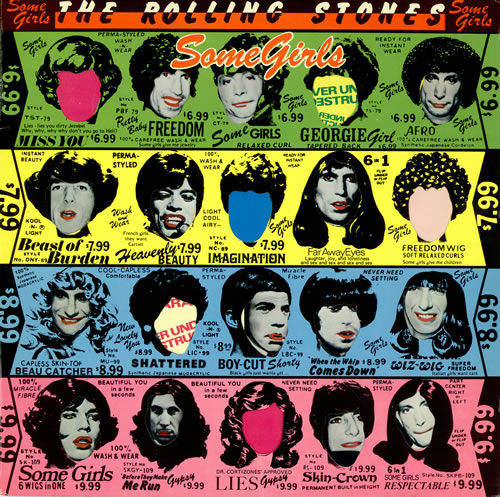 The Rolling Stones Some Girls - Orange - 2nd vinyl LP album (LP record) Dutch ROLLPSO470411