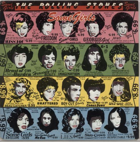 The Rolling Stones Some Girls - P/G/Y/B - Uncensored vinyl LP album (LP record) Italian ROLLPSO727090