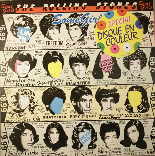 The Rolling Stones Some Girls - Red Vinyl vinyl LP album (LP record) French ROLLPSO33711