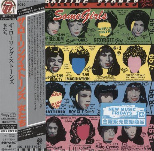 The Rolling Stones Some Girls - SHM-CD SHM CD Japanese ROLHMSO839095
