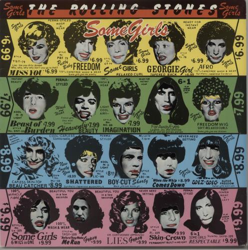 The Rolling Stones Some Girls - Uncensored vinyl LP album (LP record) Brazilian ROLLPSO666246