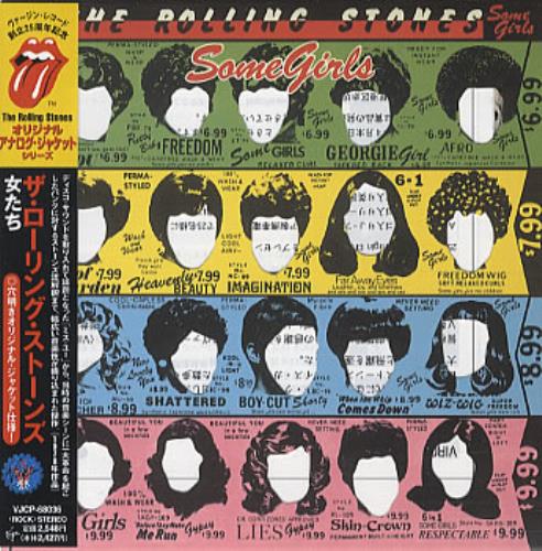 The Rolling Stones Some Girls CD album (CDLP) Japanese ROLCDSO128299