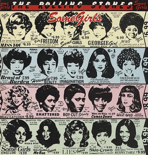 The Rolling Stones Some Girls vinyl LP album (LP record) UK ROLLPSO210270