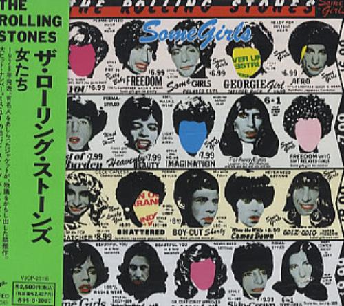 The Rolling Stones Some Girls CD album (CDLP) Japanese ROLCDSO258918