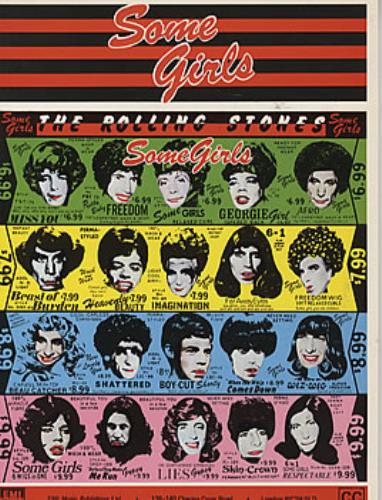 The Rolling Stones Some Girls book UK ROLBKSO313496