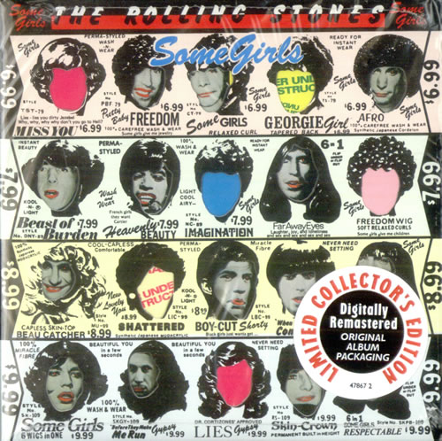 The Rolling Stones Some Girls CD album (CDLP) US ROLCDSO531563