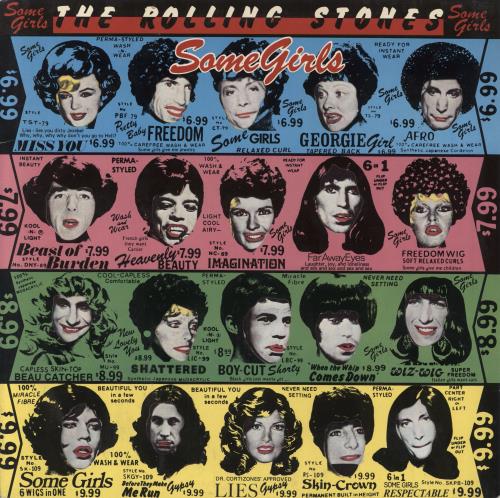 The Rolling Stones Some Girls vinyl LP album (LP record) German ROLLPSO592816