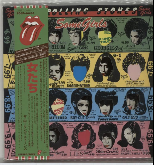 The Rolling Stones Some Girls CD album (CDLP) Japanese ROLCDSO606939