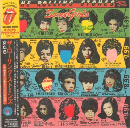 The Rolling Stones Some Girls CD album (CDLP) Japanese ROLCDSO658640
