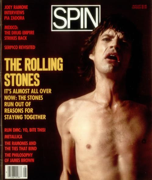 The Rolling Stones Spin magazine UK ROLMASP543646