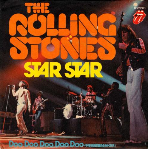 The Rolling Stones Star Star - 1st 7" vinyl single (7 inch record / 45) German ROL07ST131489