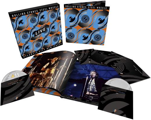 The Rolling Stones Steel Wheels Live - Special Limited Edition CD Album Box Set UK ROLDXST780990
