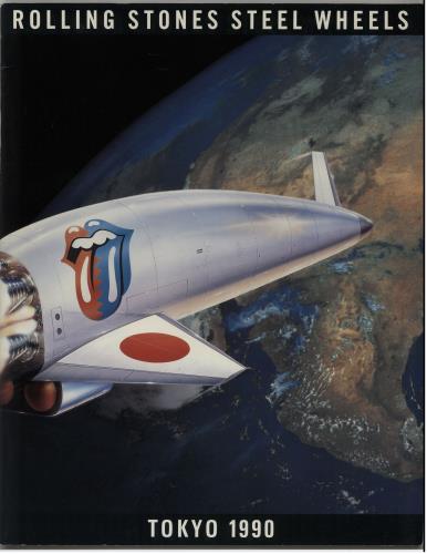 The Rolling Stones Steel Wheels Tokyo 1990 tour programme Japanese ROLTRST136642