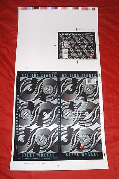 The Rolling Stones Steel Wheels artwork US ROLARST336593