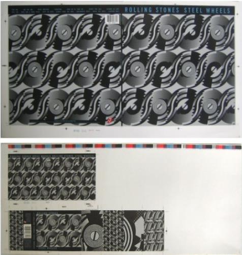 The Rolling Stones Steel Wheels artwork US ROLARST377677