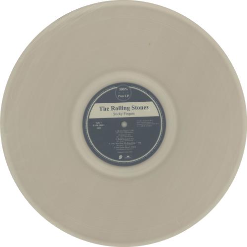 The Rolling Stones Sticky Fingers - 180gram Clear Vinyl - EX vinyl LP album (LP record) Japanese ROLLPST653889