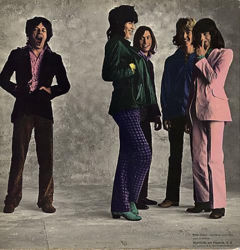 The Rolling Stones Sticky Fingers - 1st - red logo vinyl LP album (LP record) Spanish ROLLPST351168