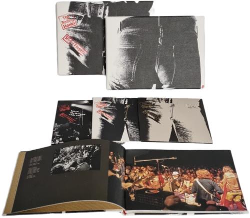 The Rolling Stones Sticky Fingers - 2015 Deluxe Edition 3-disc CD/DVD Set UK ROL3DST769805