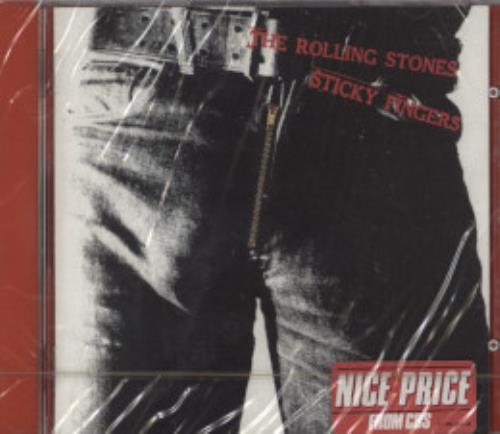 The Rolling Stones Sticky Fingers - Cloth Zipper Pouch + Autographed Certificate CD album (CDLP) Austrian ROLCDST213840