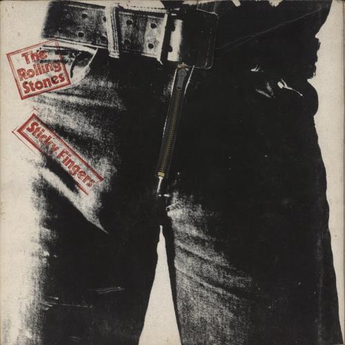 The Rolling Stones Sticky Fingers - STAR vinyl LP album (LP record) French ROLLPST892833