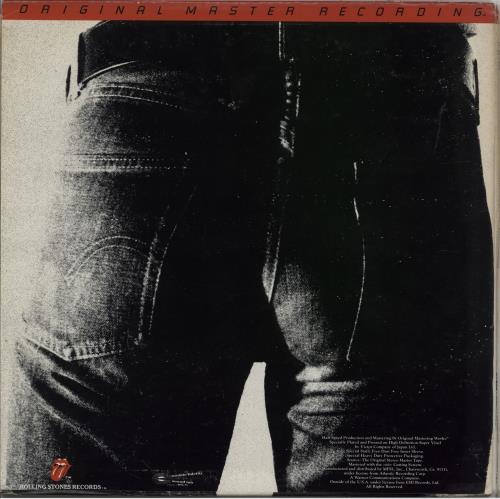The Rolling Stones Sticky Fingers - VG/EX vinyl LP album (LP record) US ROLLPST764199
