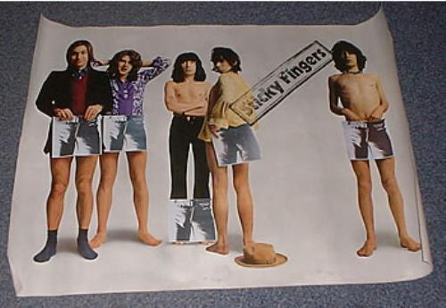 The Rolling Stones Sticky Fingers poster UK ROLPOST208875