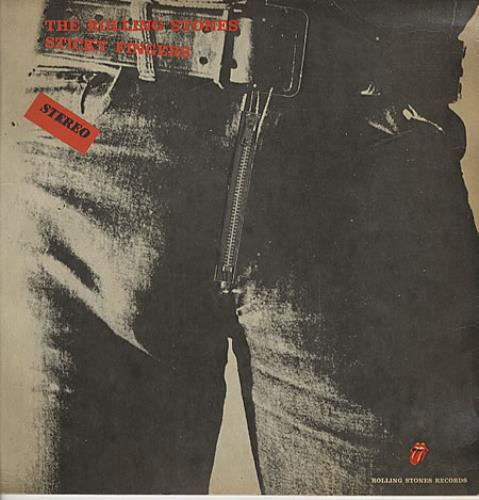 The Rolling Stones Sticky Fingers vinyl LP album (LP record) Colombian ROLLPST327320