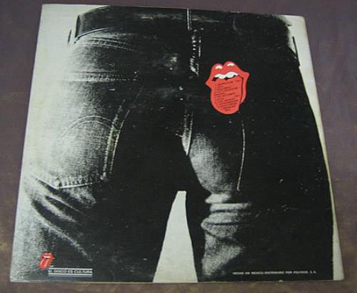The Rolling Stones Sticky Fingers vinyl LP album (LP record) Mexican ROLLPST362319