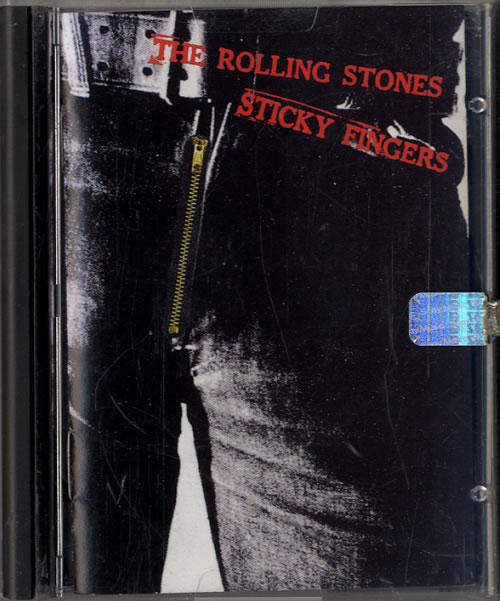 The Rolling Stones Sticky Fingers mini disc (MD) US ROLMDST477209
