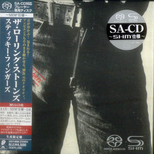 The Rolling Stones Sticky Fingers SHM CD Japanese ROLHMST544074