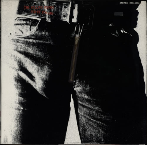 The Rolling Stones Sticky Fingers vinyl LP album (LP record) Japanese ROLLPST594987