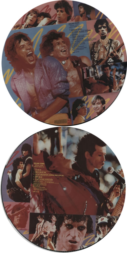 The Rolling Stones Still Life - EX picture disc LP (vinyl picture disc album) UK ROLPDST330213