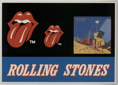 The Rolling Stones Still Life - Red obi + Sheet of stickers vinyl LP album (LP record) Japanese ROLLPST89139