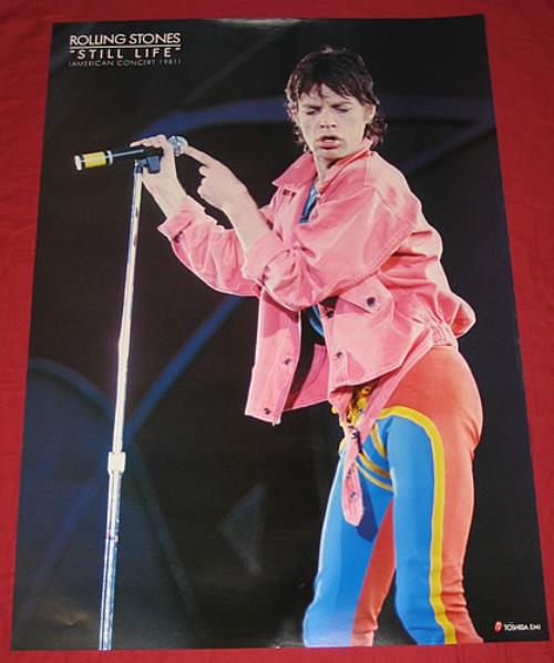 The Rolling Stones Still Life poster Japanese ROLPOST350458