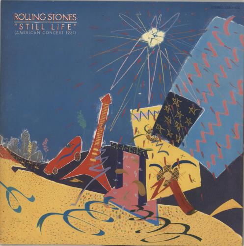 The Rolling Stones Still Life vinyl LP album (LP record) Japanese ROLLPST713250
