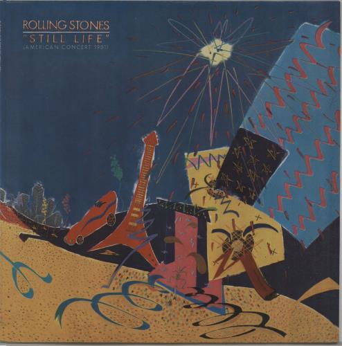 The Rolling Stones Still Life vinyl LP album (LP record) Indian ROLLPST87416