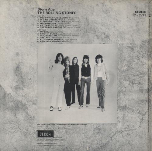 The Rolling Stones Stone Age vinyl LP album (LP record) UK ROLLPST823067