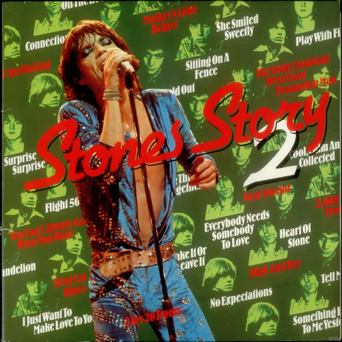 The Rolling Stones Stones Story 2 2-LP vinyl record set (Double LP Album) Dutch ROL2LST83179