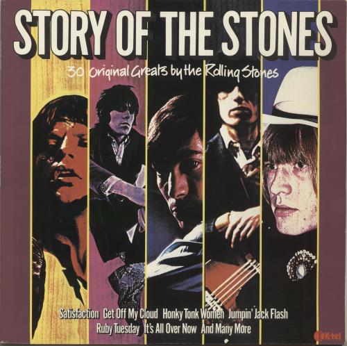 The Rolling Stones Story Of The Stones - 2nd 2-LP vinyl record set (Double LP Album) UK ROL2LST704139