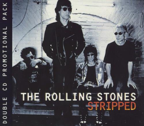 The Rolling Stones Stripped + Interview 2 CD album set (Double CD) UK ROL2CST56283