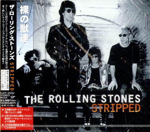 The Rolling Stones Stripped - Sealed CD album (CDLP) Japanese ROLCDST163028