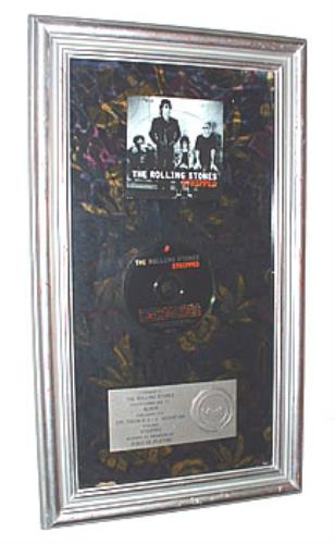 The Rolling Stones Stripped award disc Argentinean ROLAWST309229