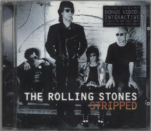 The Rolling Stones Stripped CD album (CDLP) UK ROLCDST365285