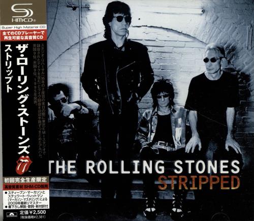 The Rolling Stones Stripped SHM CD Japanese ROLHMST485254