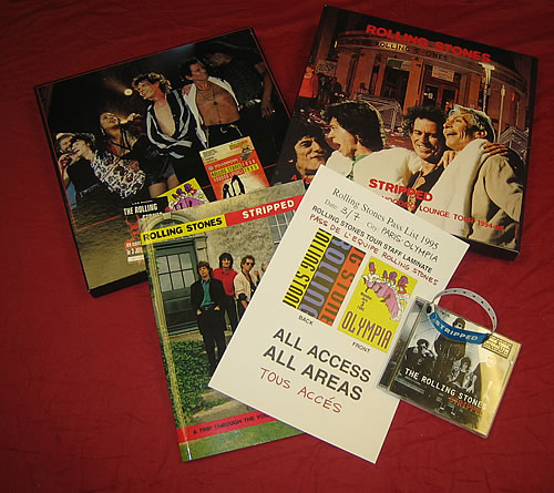 The Rolling Stones Stripped CD Album Box Set UK ROLDXST54226